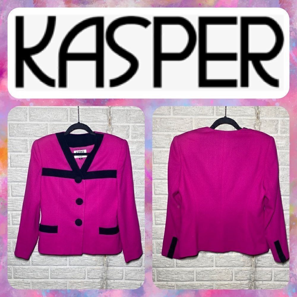Kasper ASL Wool Blazer Women's Size 10P